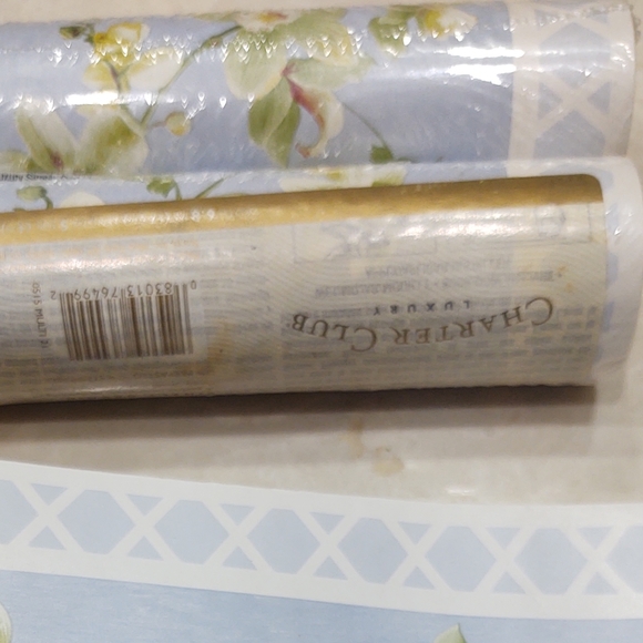 15 yards charter club simply orchid border - Picture 2 of 4